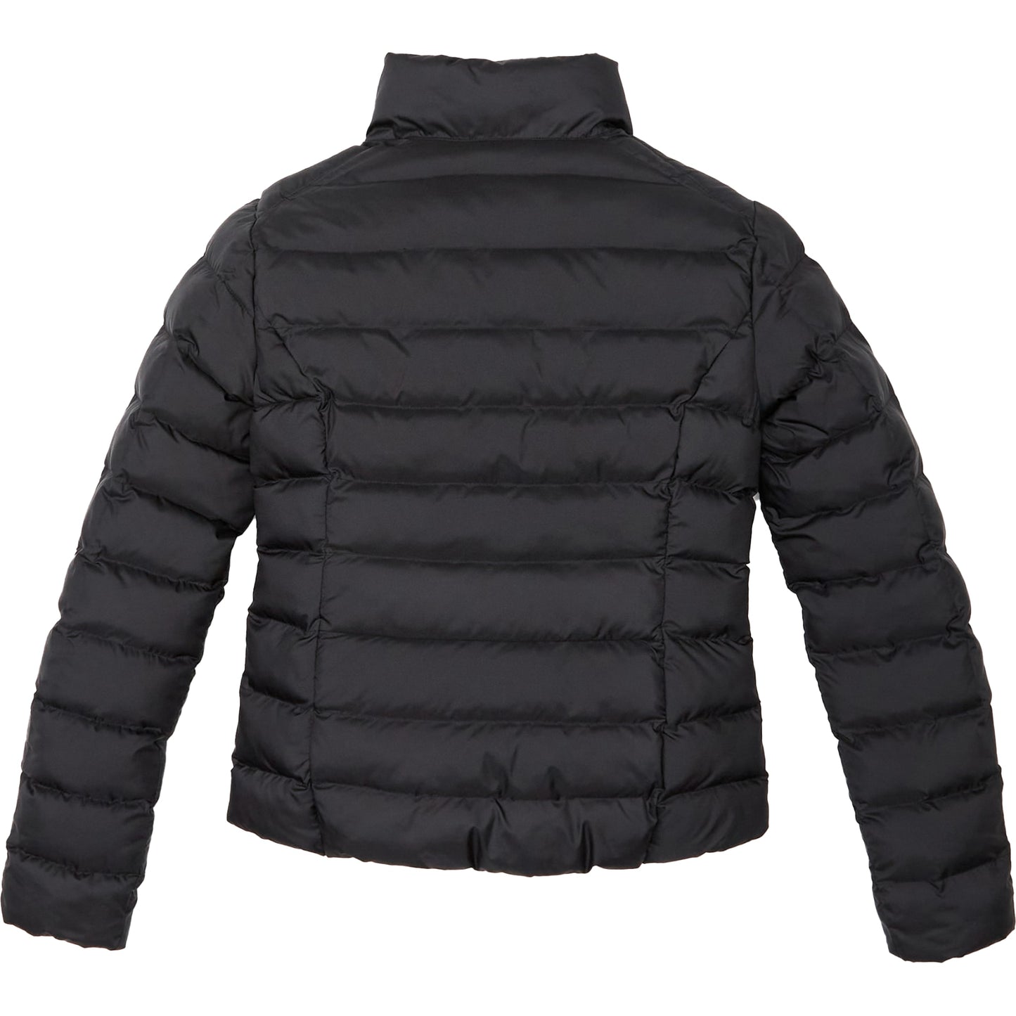 Rear View of Black tentree Cloud Shell Packable Puffer - Women's plain