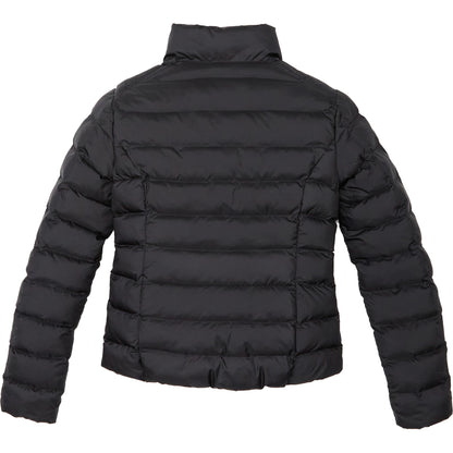 Rear View of Black tentree Cloud Shell Packable Puffer - Women's plain