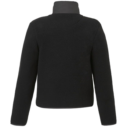 Rear View of Black tentree EcoLoft Zip Jacket - Women's plain