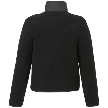 Rear View of Black tentree EcoLoft Zip Jacket - Women's plain