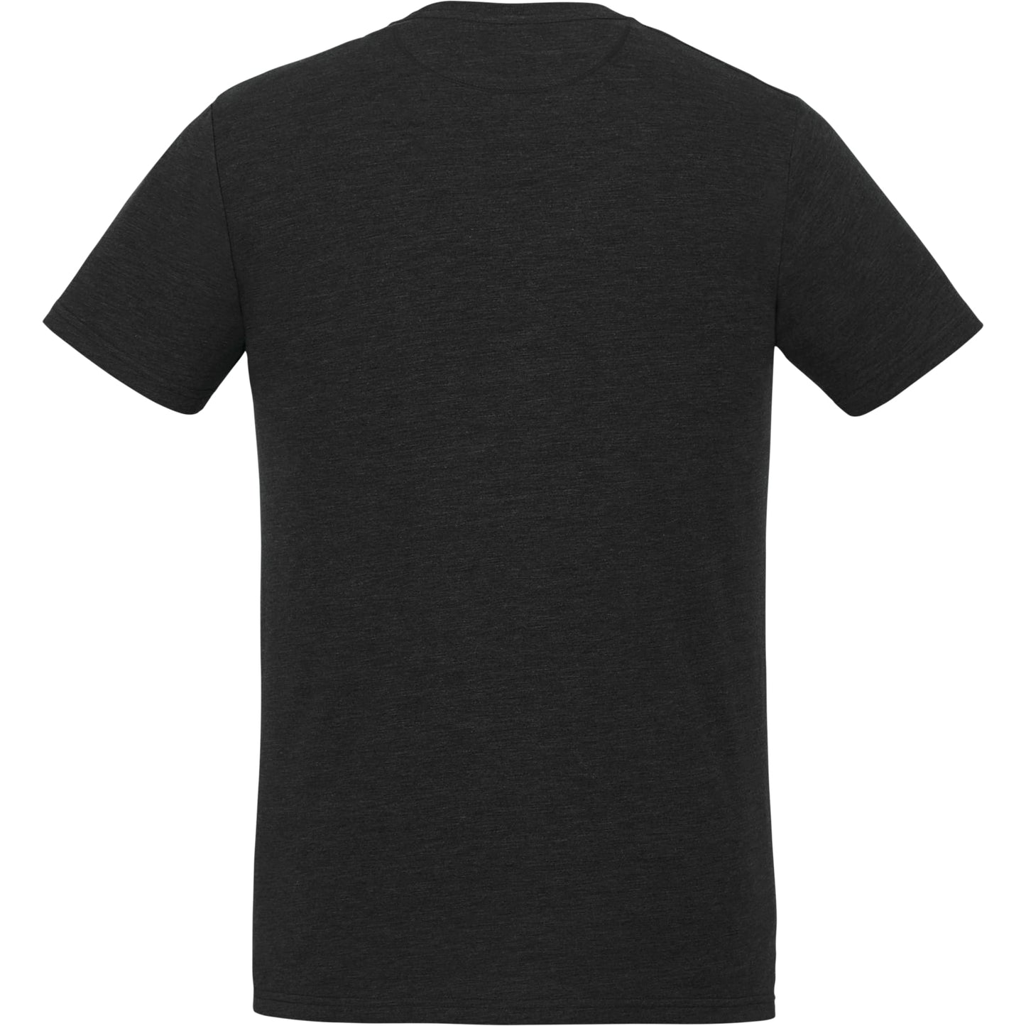 Rear View of Black tentree TreeBlend Classic T-Shirt - Men's plain