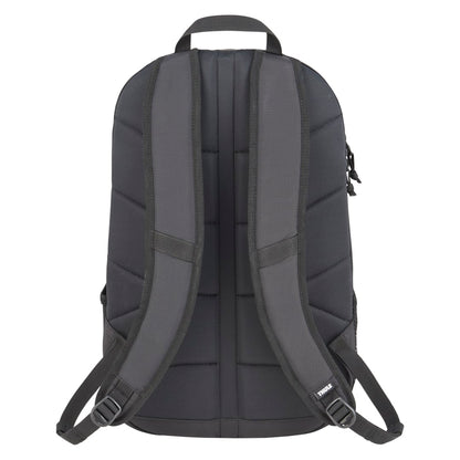 Rear View of Black Thule Achiever 15" Computer Backpack