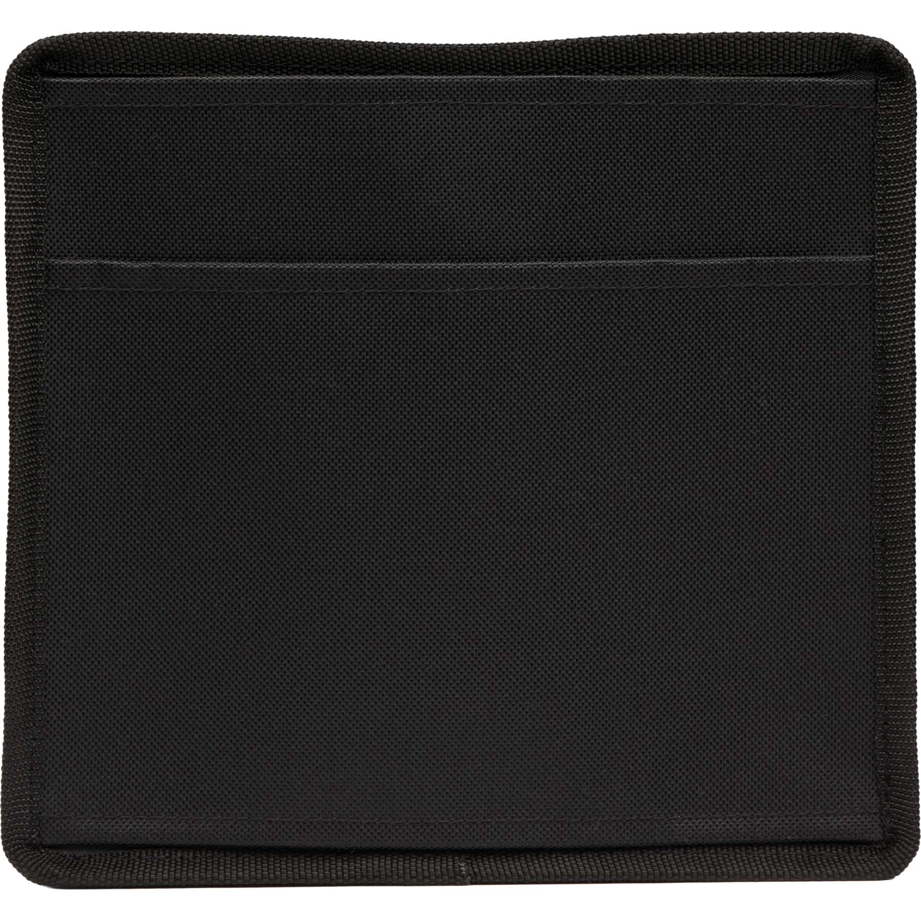Rear View of Black Travel Bottle Buddy plain