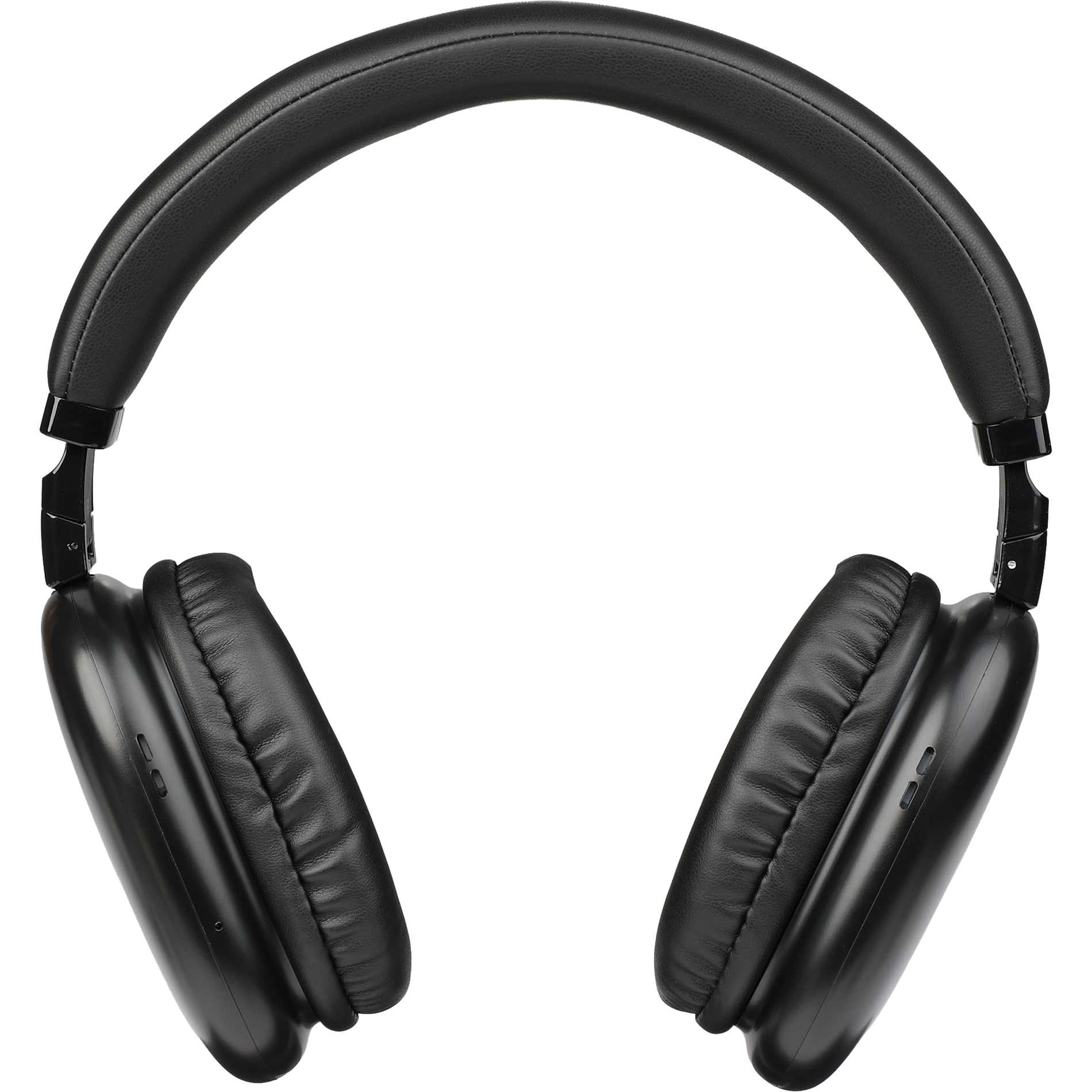 Rear View of Black Zen Pods Bluetooth Headphones with ANC plain