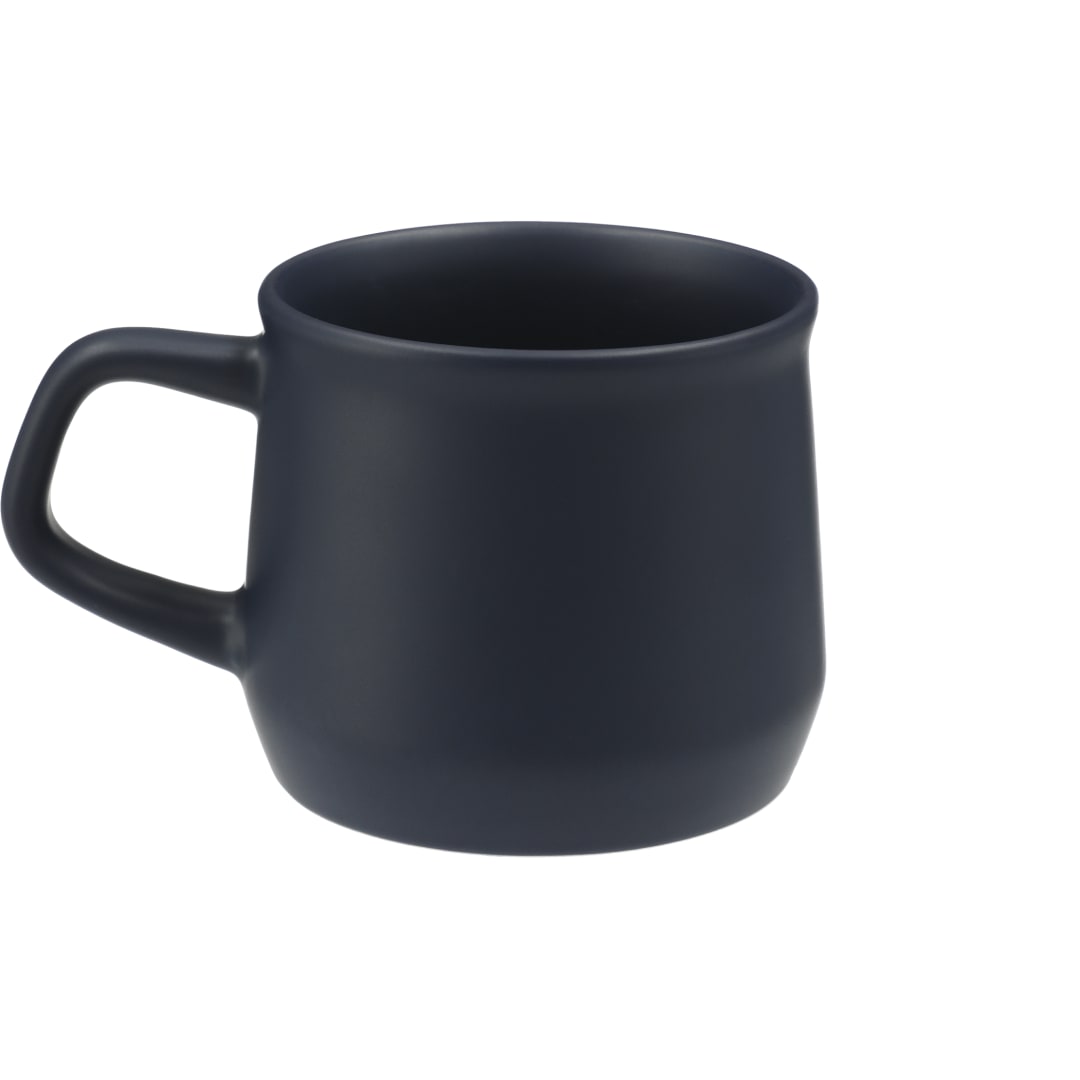 Rear View of Blue Angus 12oz Ceramic Mug