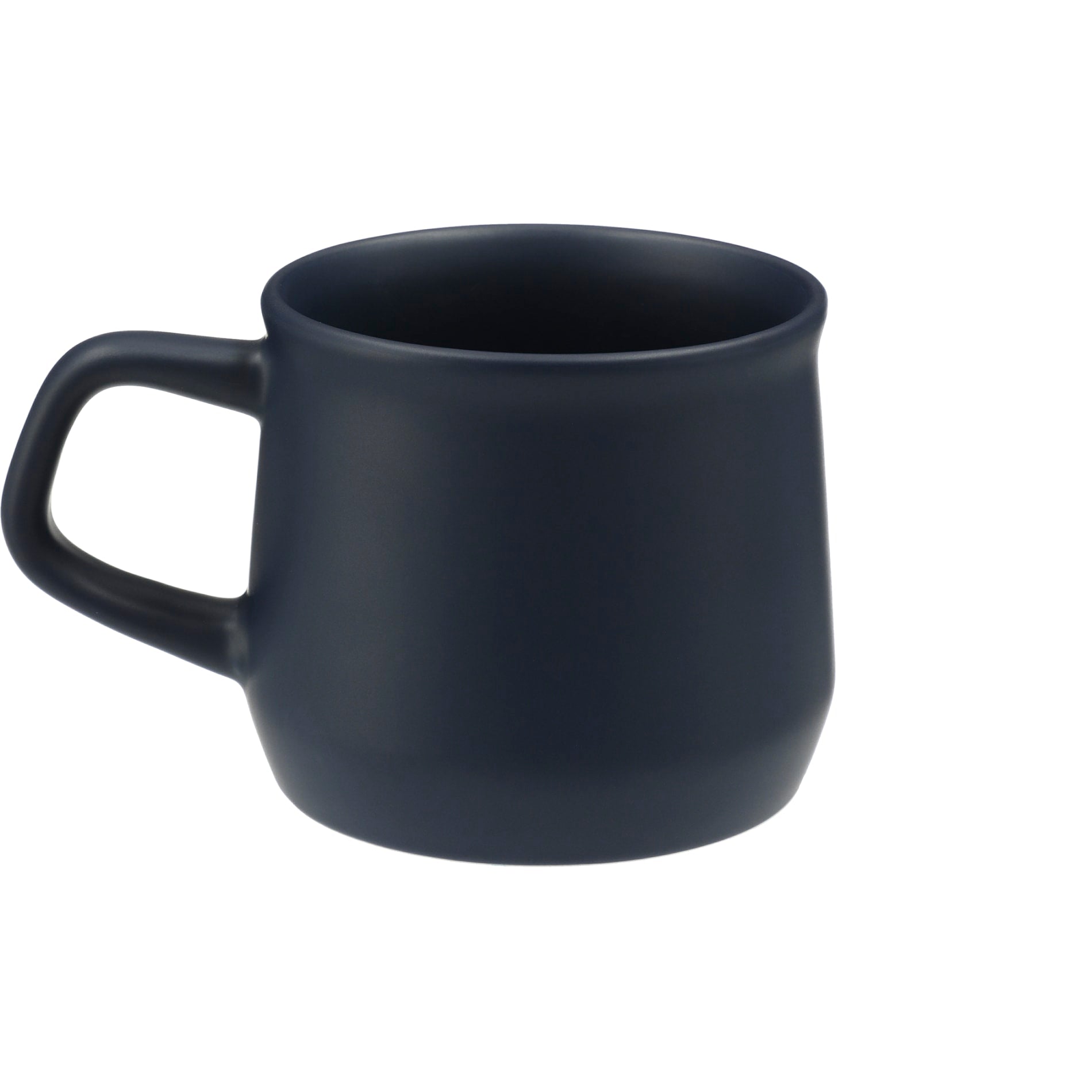 Rear View of Blue Angus 12oz Ceramic Mug