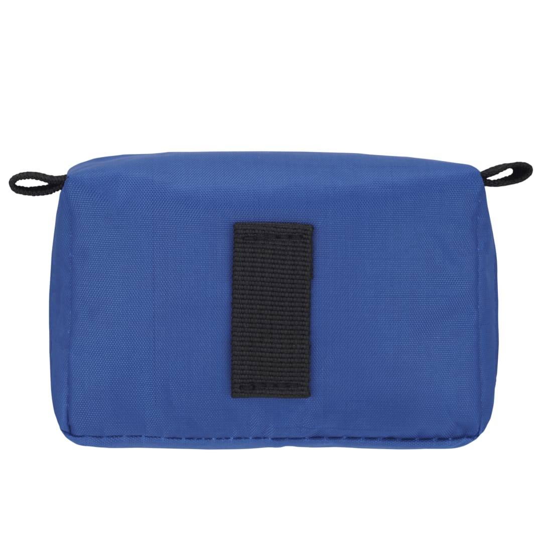 Rear View of Blue Bolt 20-Piece First Aid Kit