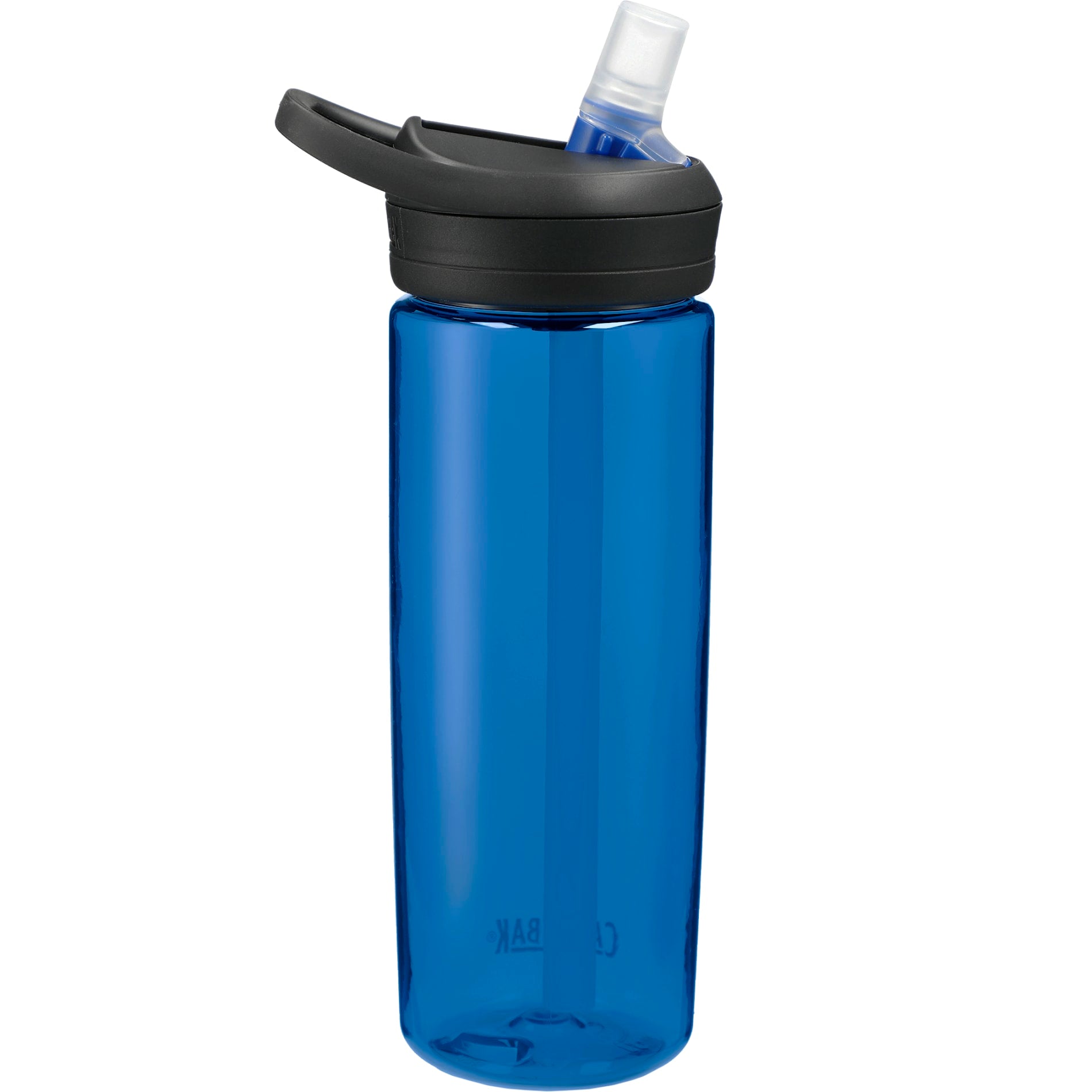 Rear View of Blue CamelBak Eddy+ 20oz Bottle Tritan™ Renew plain