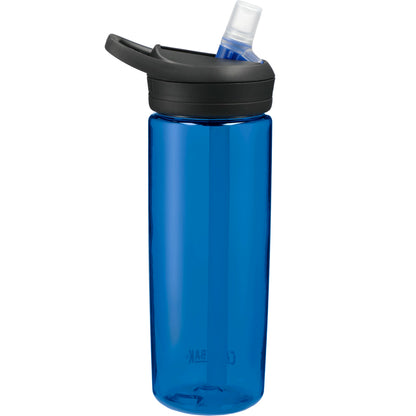 Rear View of Blue CamelBak Eddy+ 20oz Bottle Tritan™ Renew plain