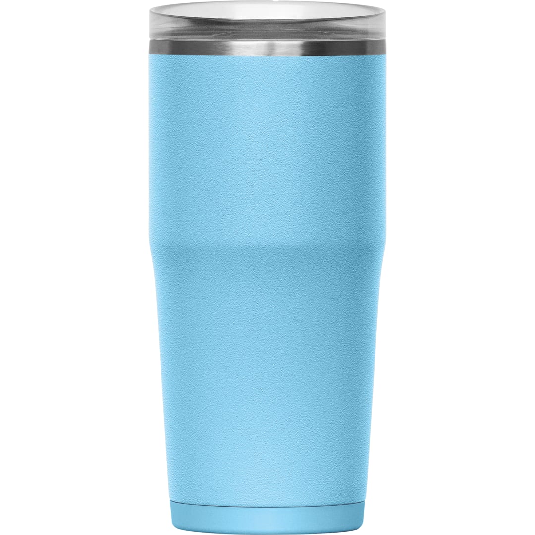 Rear View of Blue Camelbak Thrive Leakproof Tumbler 20oz plain