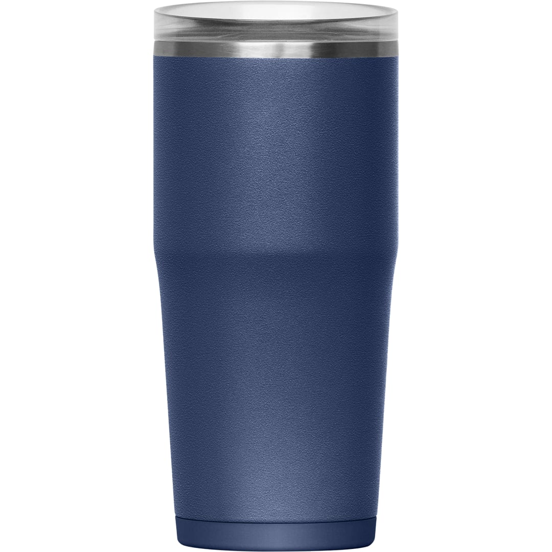 Rear View of Blue Camelbak Thrive Leakproof Tumbler 20oz plain