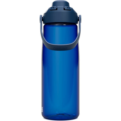 Rear View of Blue CamelBak Thrive™ Chug 25oz Bottle Tritan™ Renew plain