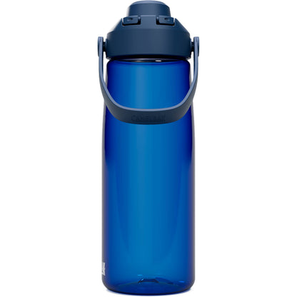 Rear View of Blue CamelBak Thrive™ Chug 25oz Bottle Tritan™ Renew plain