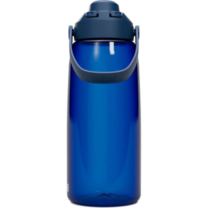 Rear View of Blue CamelBak Thrive™ Chug 32oz Bottle Tritan™ Renew plain