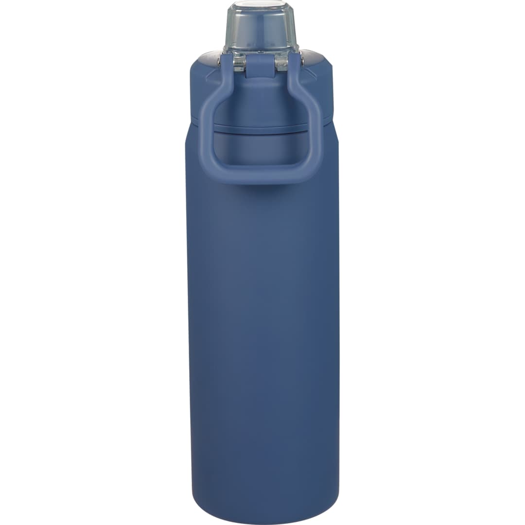 Rear View of Blue Canyon Recycled Stainless Steel Bottle 30oz plain