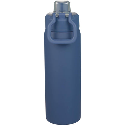 Rear View of Blue Canyon Recycled Stainless Steel Bottle 30oz plain