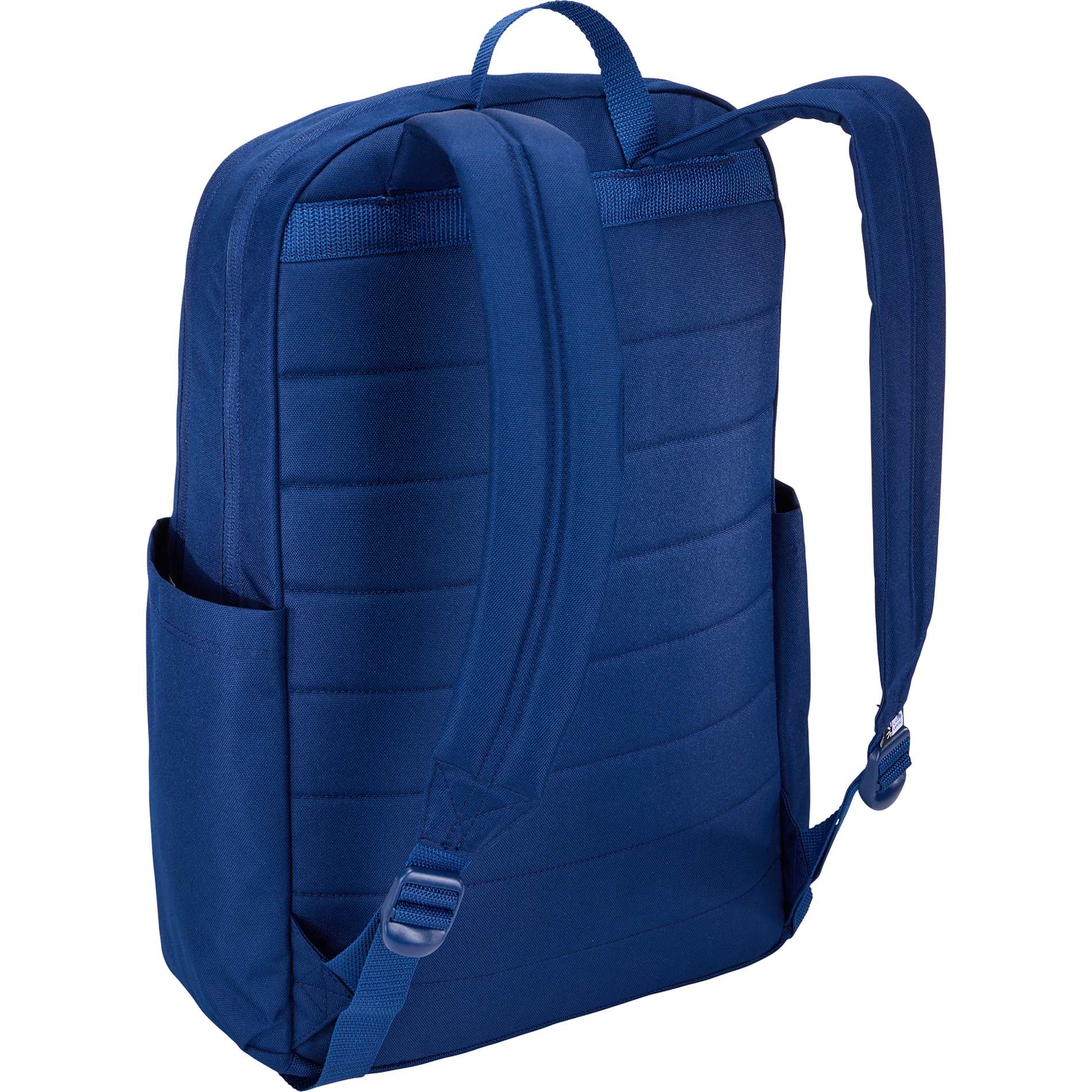 Rear View of Blue Case Logic Uplink Backpack