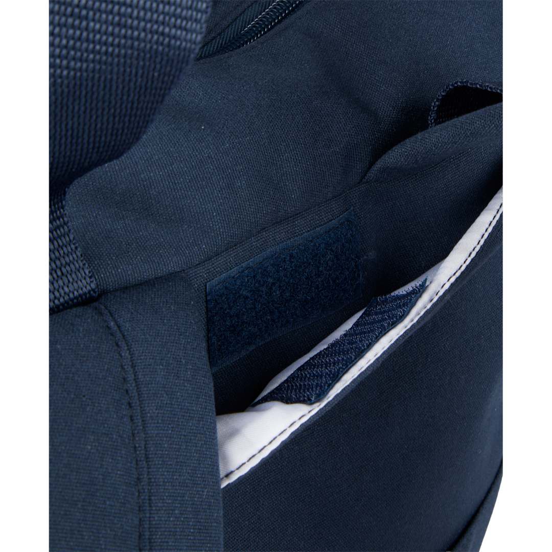 Rear View of Blue Field & Co Parks Backpack
