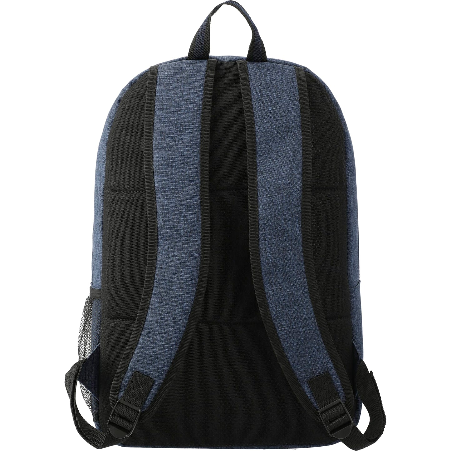 Rear View of Blue Graphite Deluxe 15" Computer Backpack