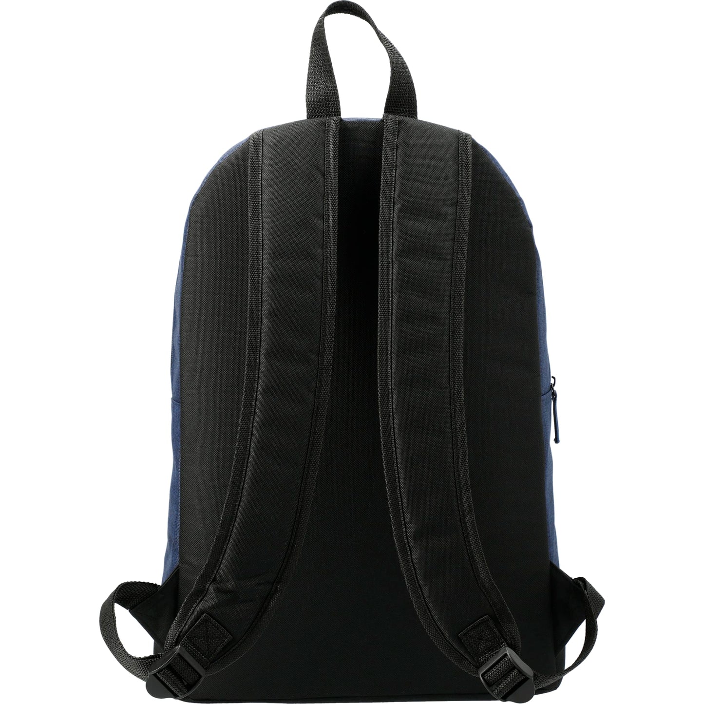 Rear View of Blue Graphite Dome 15" Computer Backpack