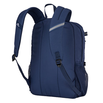 Rear View of Blue High Sierra Recycled Inhabit 15" Laptop Backpack