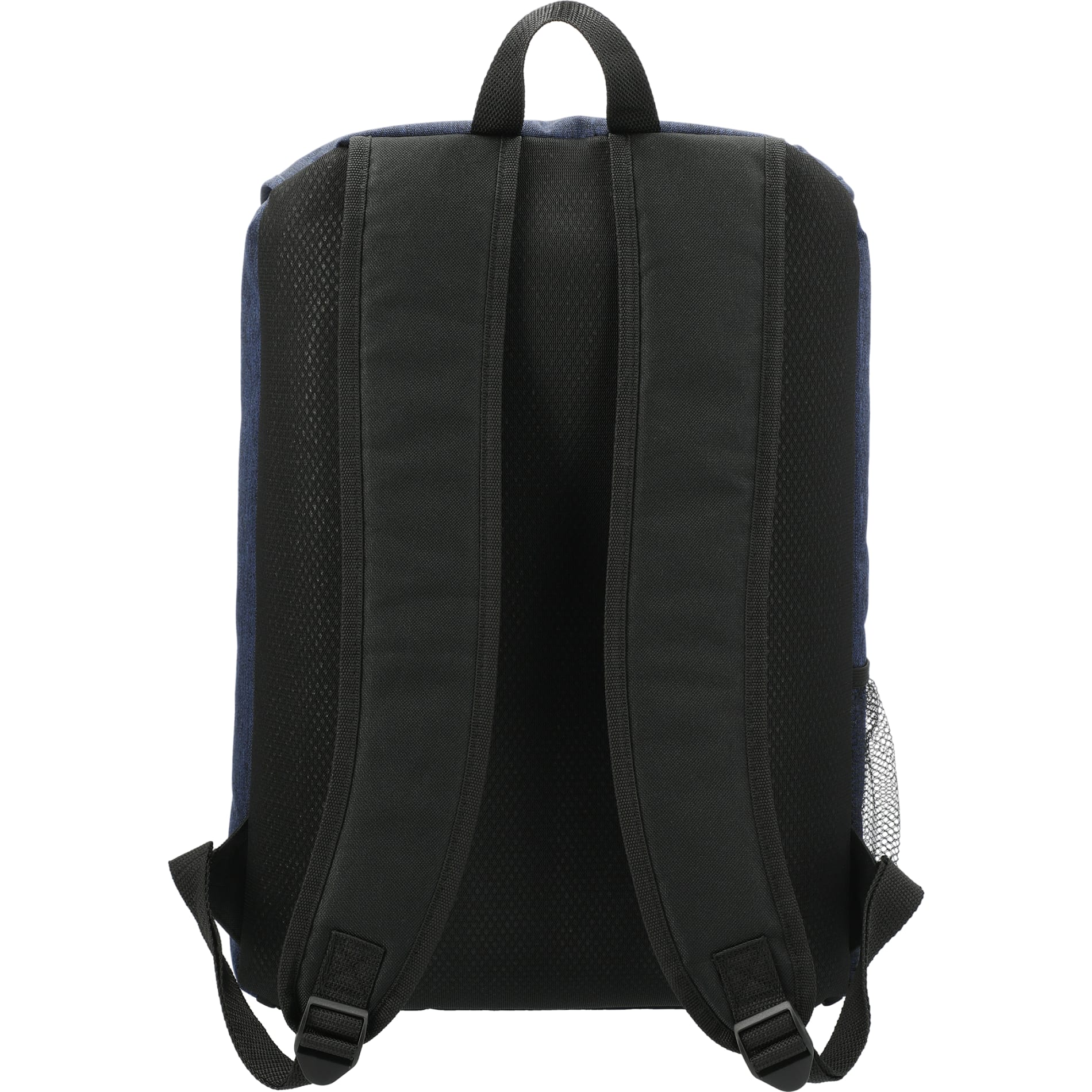 Rear View of Blue Merchant & Craft Ashton 15" Computer Backpack