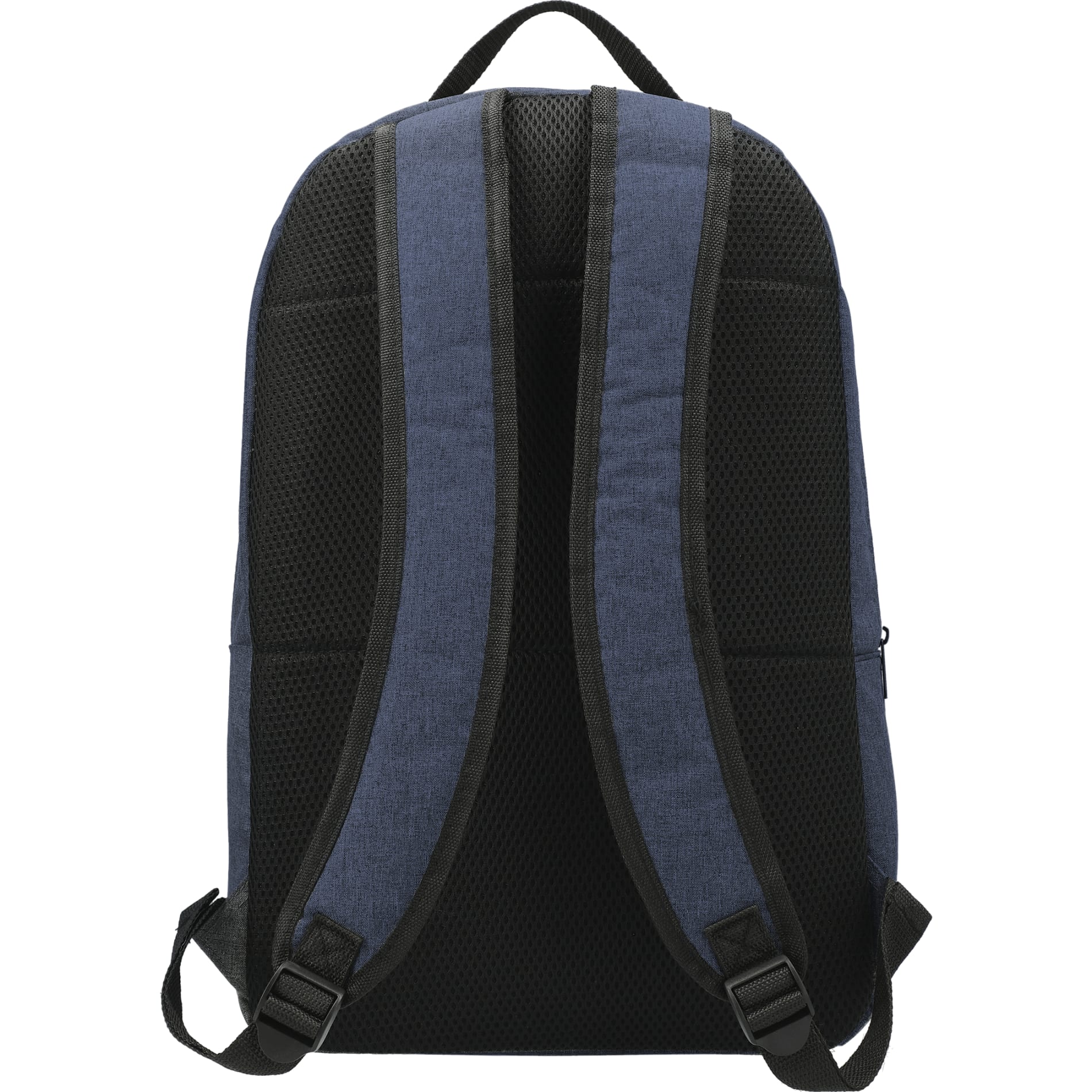 Rear View of Blue Merchant & Craft Grayley 15" Computer Backpack