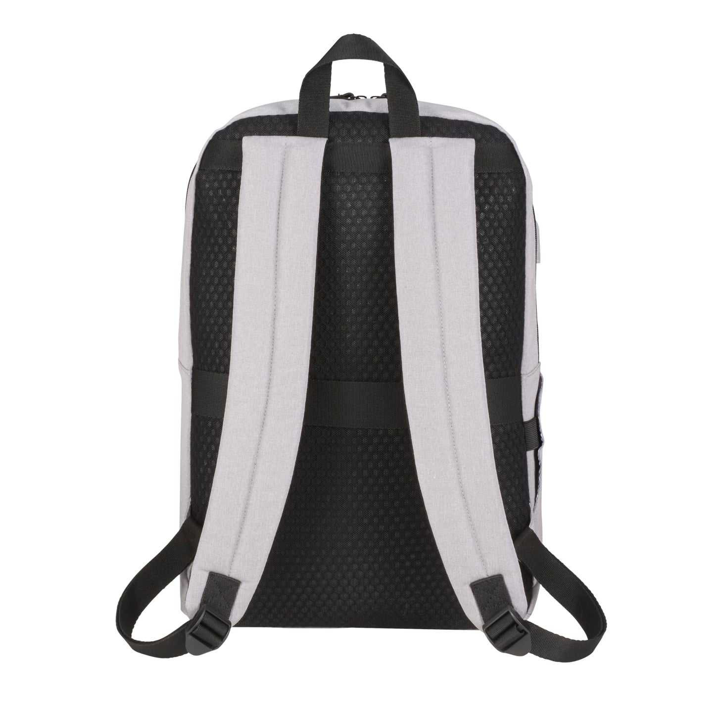 Rear View of Blue NBN Whitby Slim 15" Computer Backpack w/ USB Port