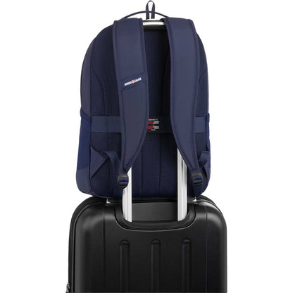 Rear View of Blue Swiss Gear Ridgeline Backpack