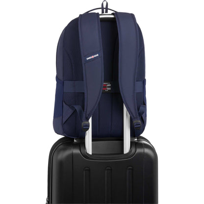 Rear View of Blue Swiss Gear Ridgeline Backpack