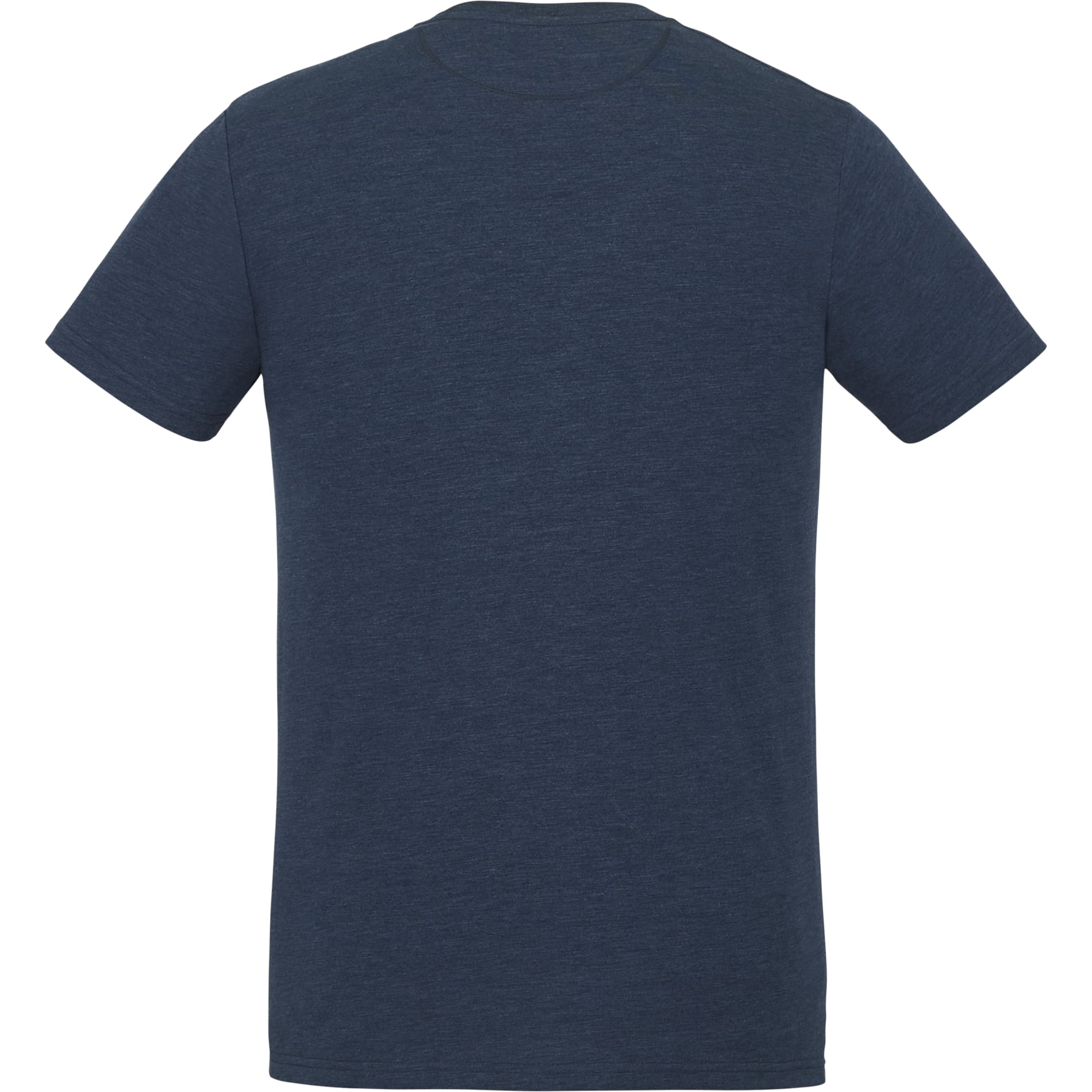 Rear View of Blue tentree TreeBlend Classic T-Shirt - Men's plain