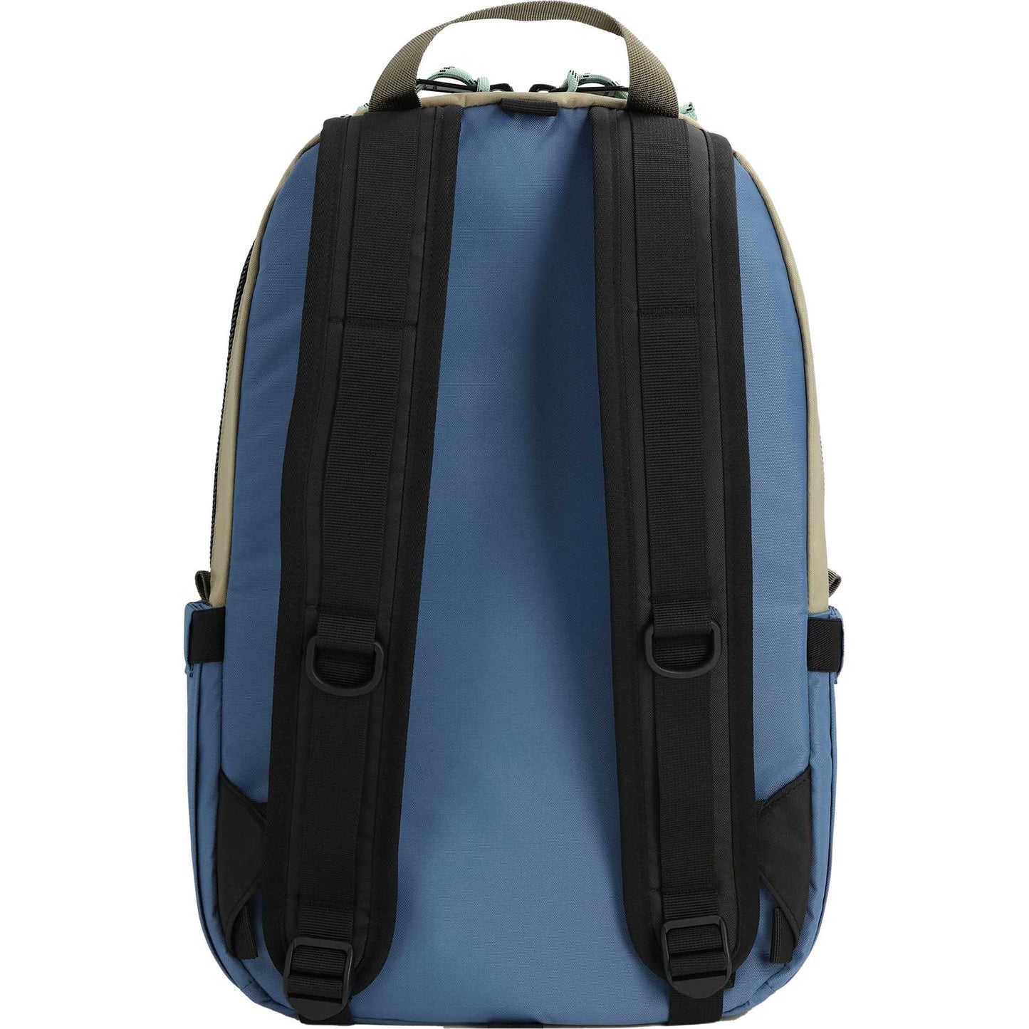 Rear View of Blue Topo Designs Recycled Light Pack Laptop Backpack