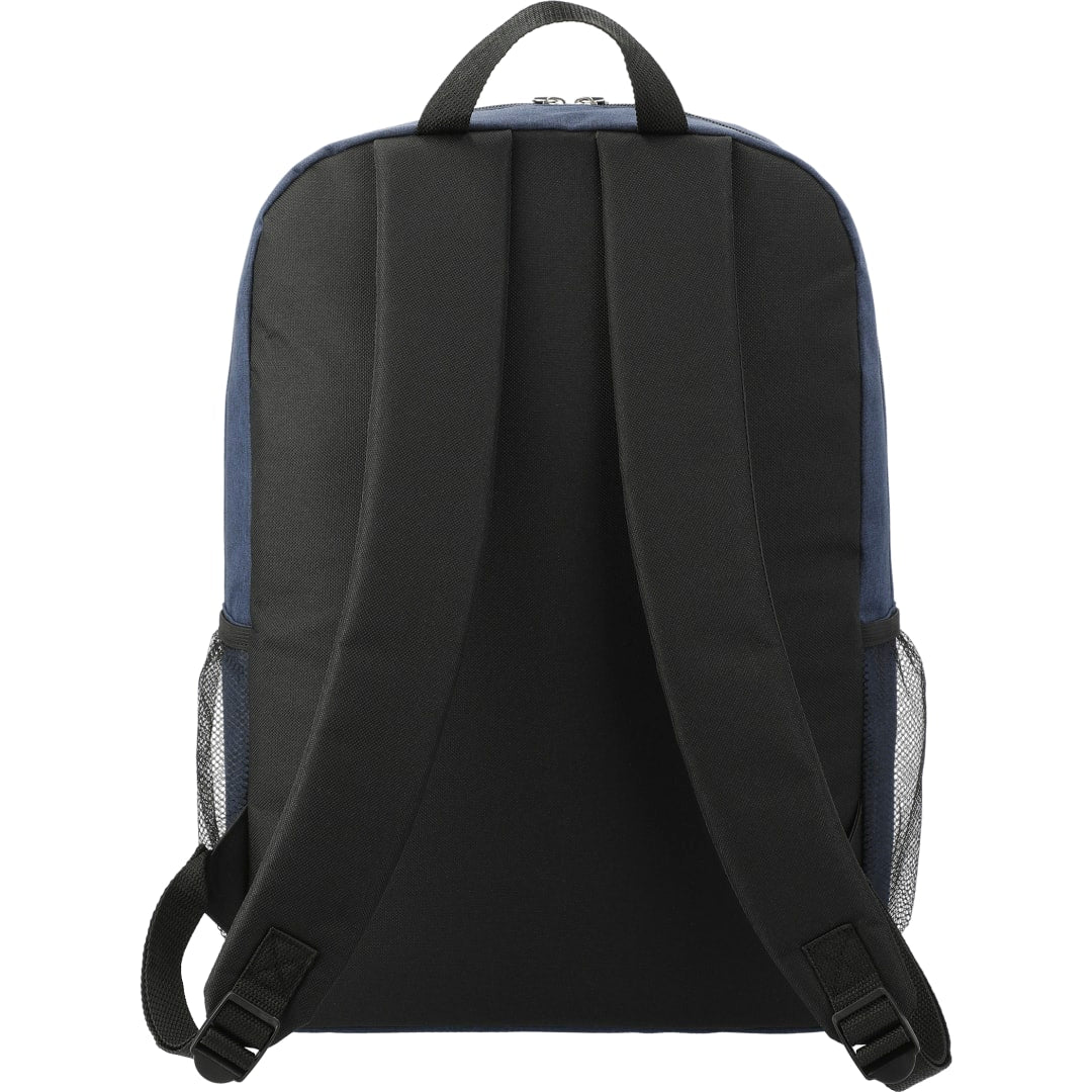 Rear View of Blue Urban 15" Computer Backpack