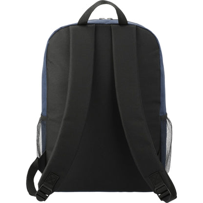 Rear View of Blue Urban 15" Computer Backpack