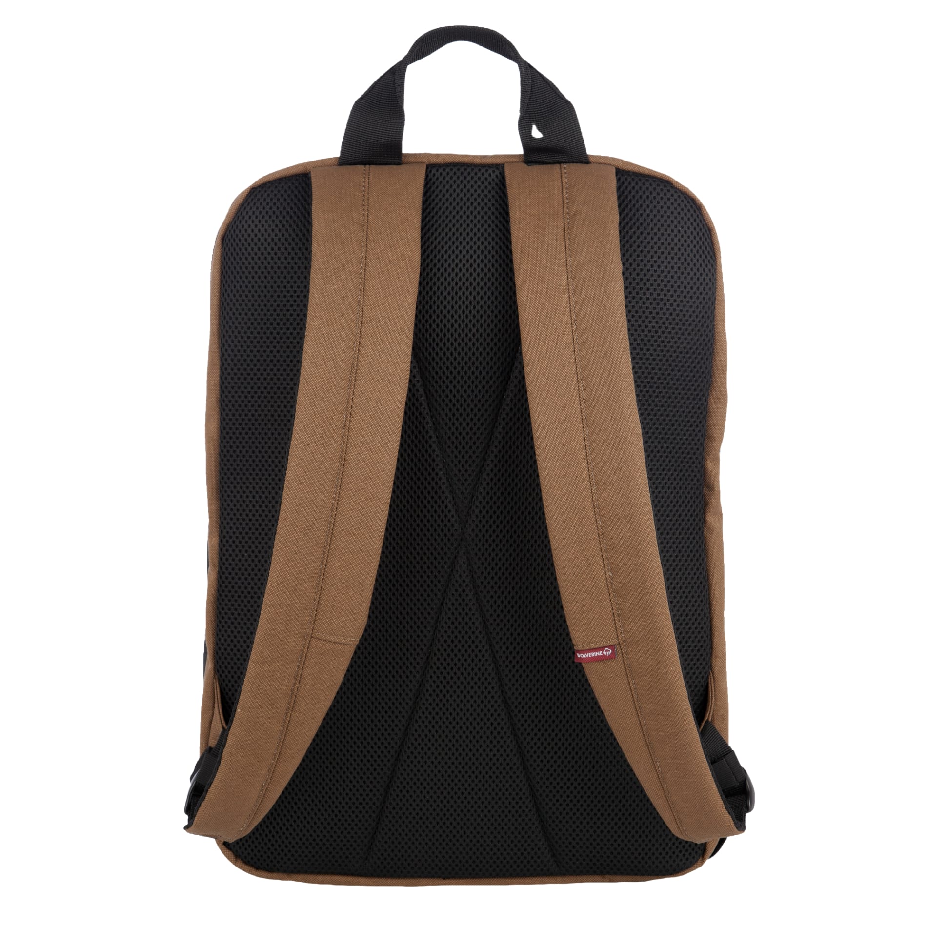 Rear View of Brown Wolverine 30L Transit Backpack