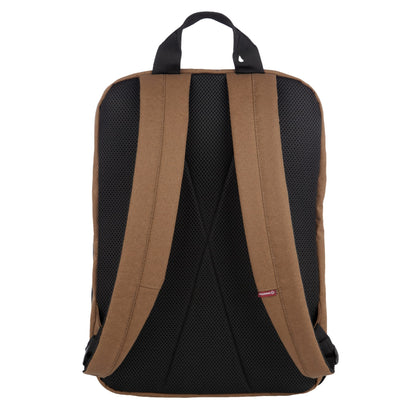 Rear View of Brown Wolverine 30L Transit Backpack