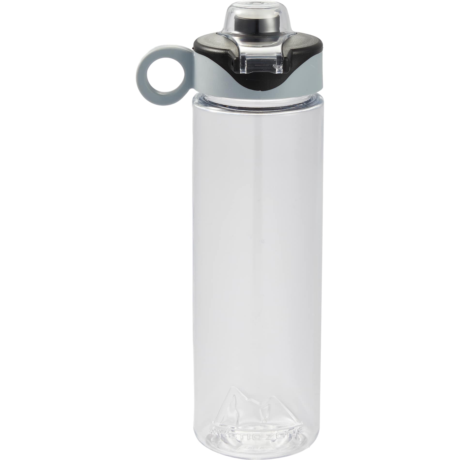 Rear View of Clear Arctic Zone Tritan Renew Bottle 28 oz