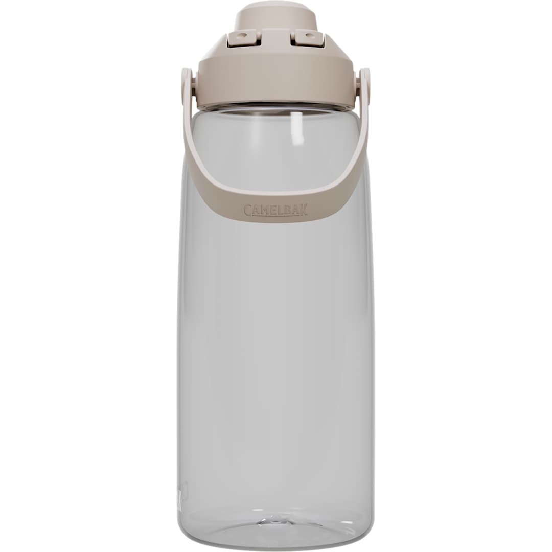 Rear View of Clear CamelBak Thrive™ Chug 32oz Bottle Tritan™ Renew plain