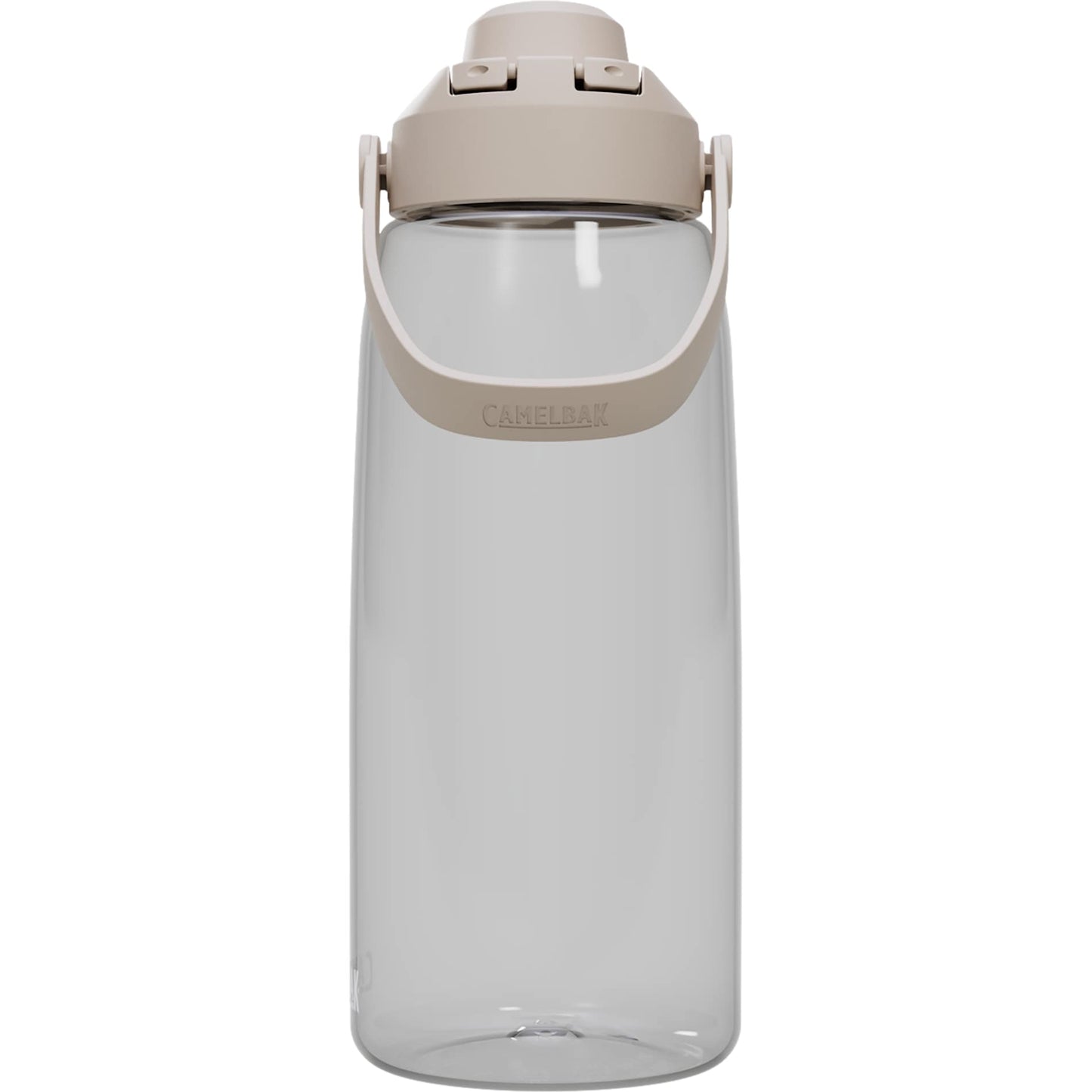 Rear View of Clear CamelBak Thrive™ Chug 32oz Bottle Tritan™ Renew plain