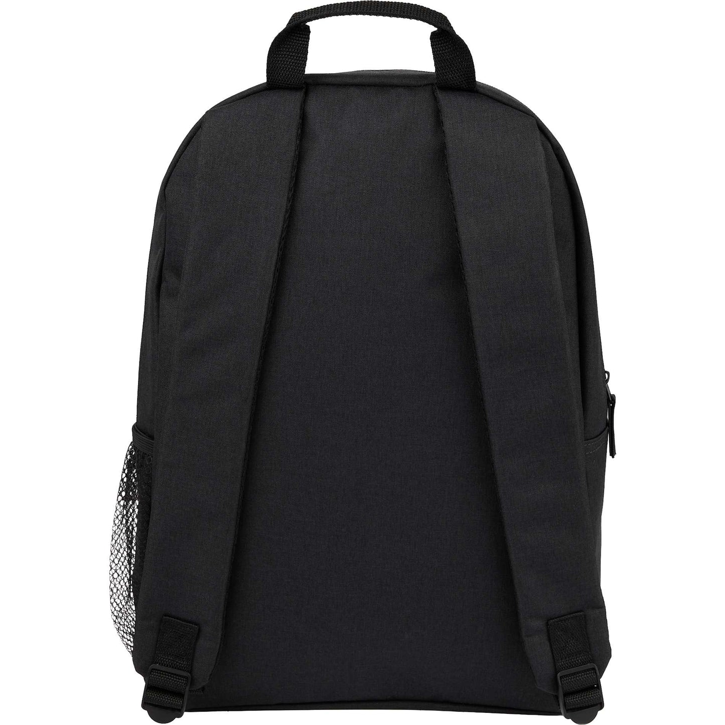 Rear View of Gray Brady Recycled 15" Computer Backpack