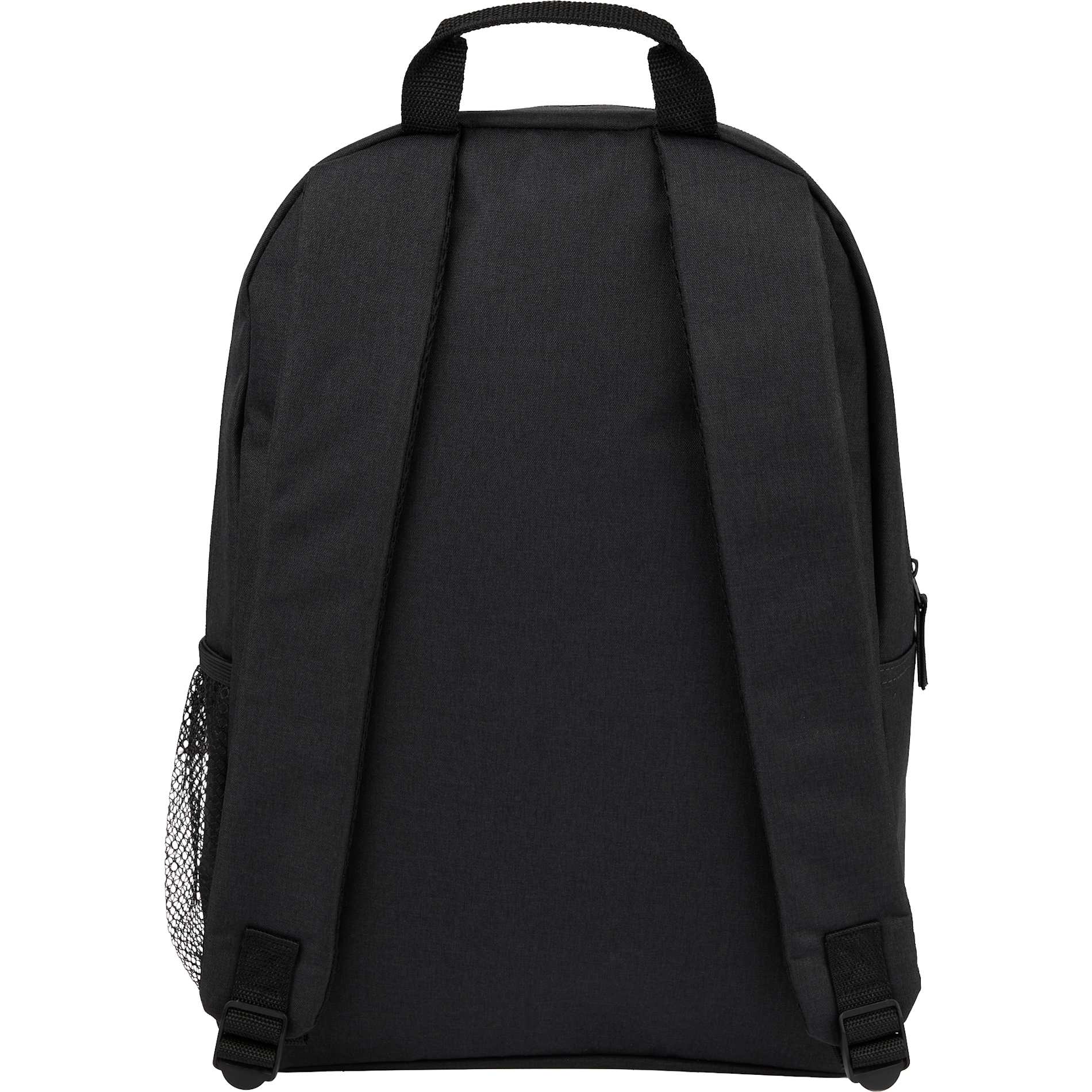 Rear View of Gray Brady Recycled 15" Computer Backpack
