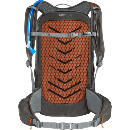 Rear View of Gray Camelbak Rim Runner x30 Hydration Pack