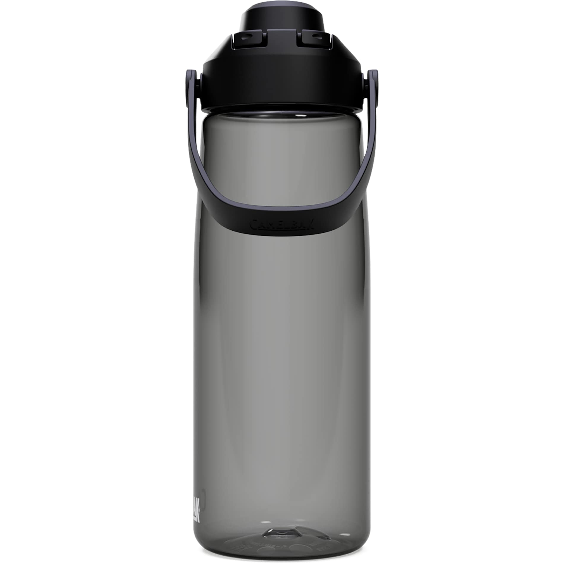 Rear View of Gray CamelBak Thrive™ Chug 25oz Bottle Tritan™ Renew plain
