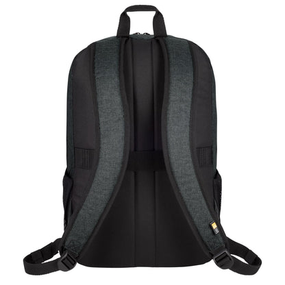Rear View of Gray Case Logic ERA 16" Computer Backpack plain