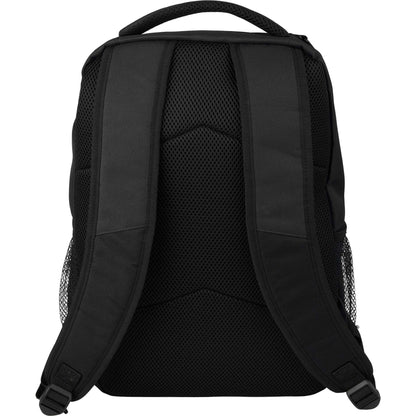 Rear View of Gray Commander Recycled 16" Computer Backpack