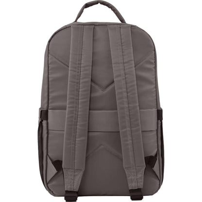 Rear View of Gray Daybreak Recycled 15" Laptop Backpack