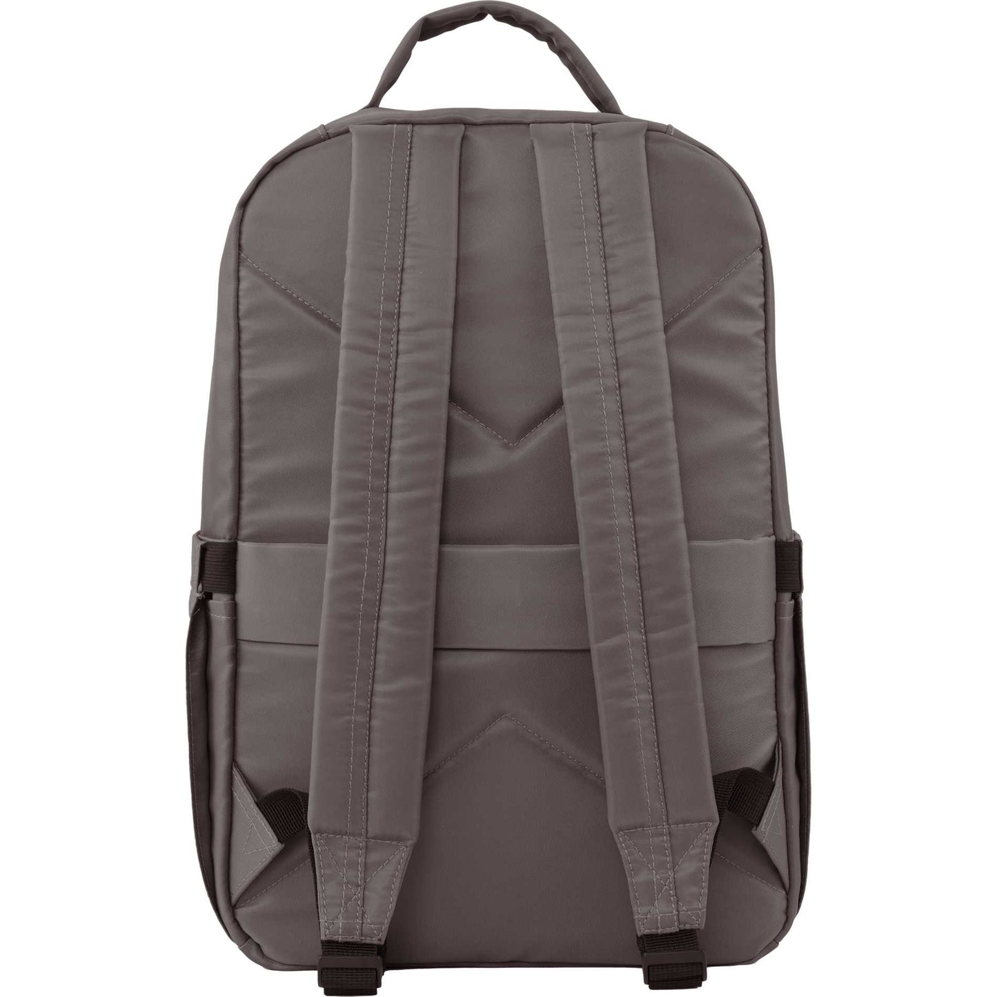 Rear View of Gray Daybreak Recycled 15" Laptop Backpack