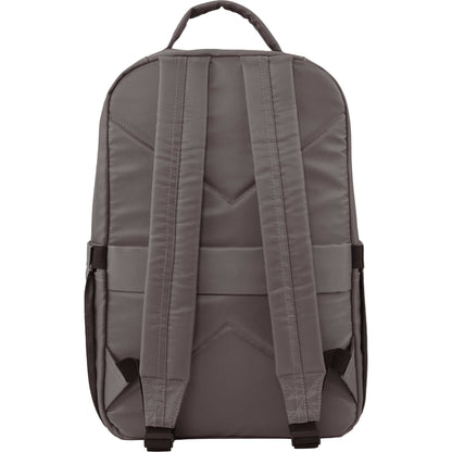 Rear View of Gray Daybreak Recycled 15" Laptop Backpack