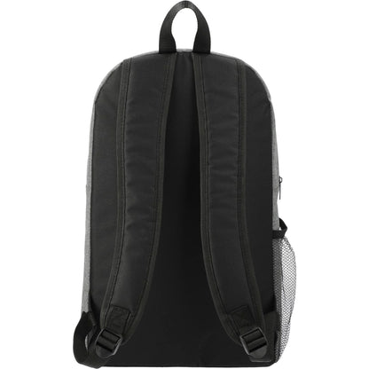 Rear View of Gray Essential Insulated 15" Computer Backpack