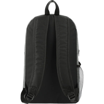 Rear View of Gray Essential Insulated 15" Computer Backpack